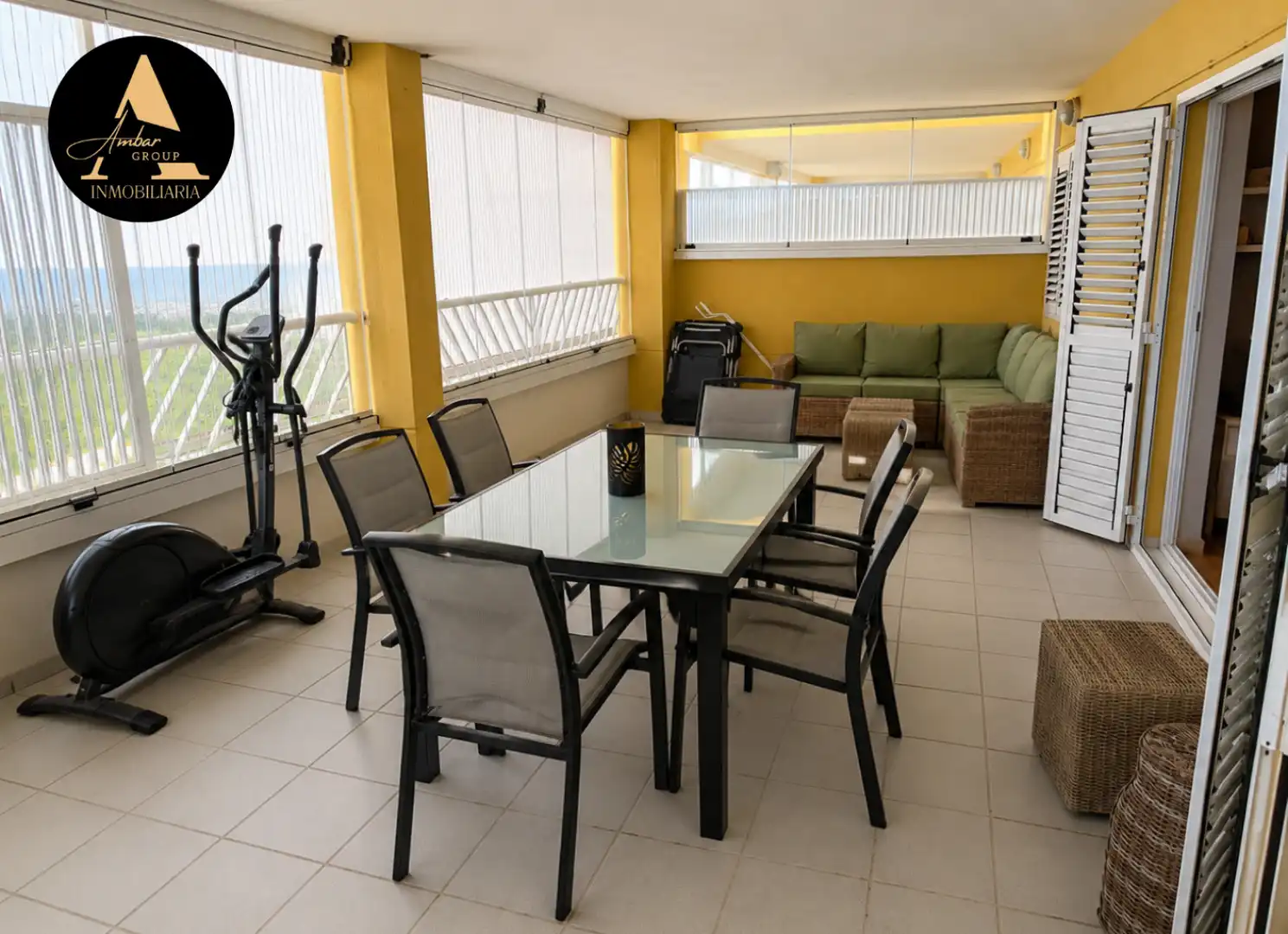 Terrasse von Wohnung zur Miete in Sagunto / Sagunt mit Privatgarten, Terrasse und Möbliert