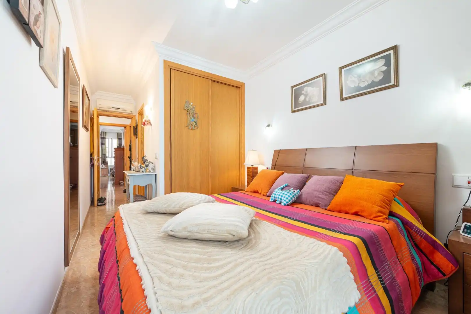 Schlafzimmer von Wohnungen zum Verkauf in Alcúdia mit Klimaanlage, Heizung und Terrasse