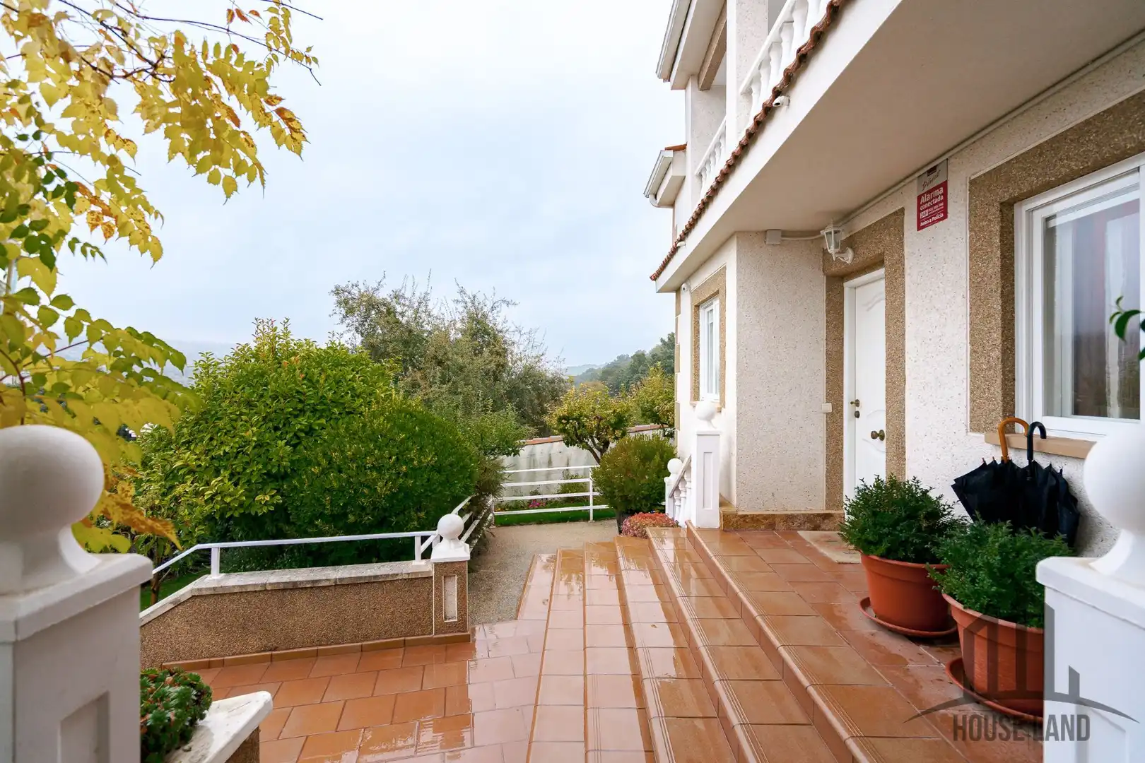 Garden of Houses for sale in Fuentenovilla  with Air Conditioner, Heating and Private garden