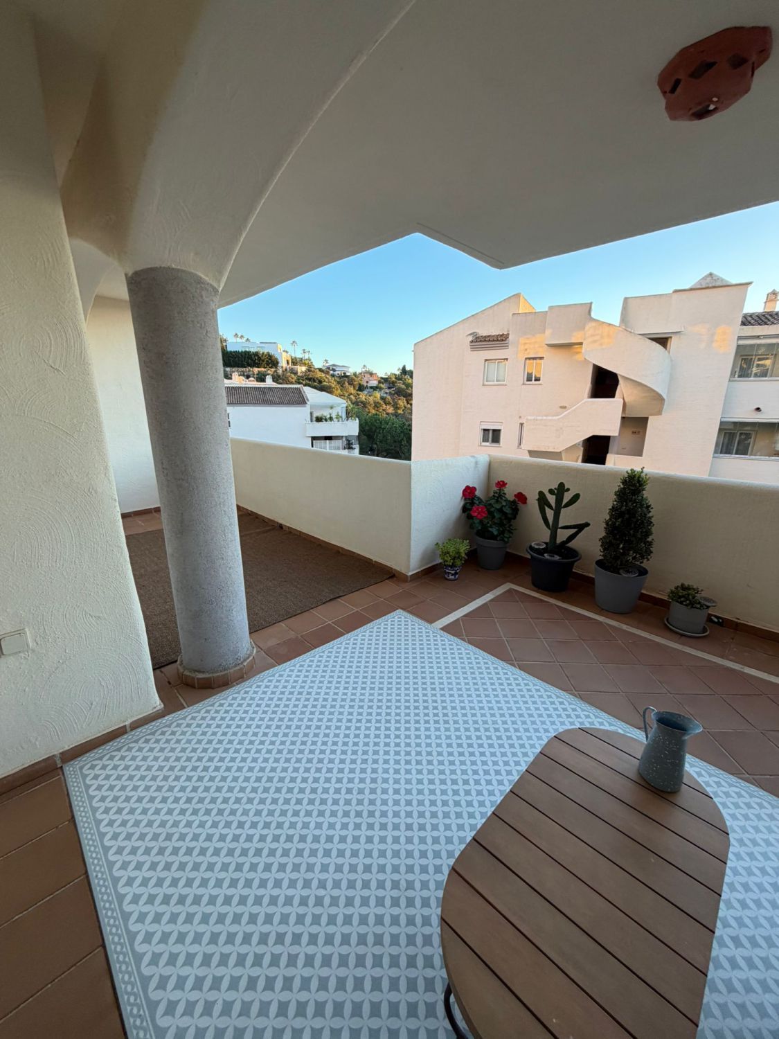 Terrassa de Pis de lloguer en Marbella amb Aire condicionat, Calefacció i Terrassa