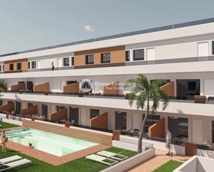 Exterior view of Apartment for sale in Pilar de la Horadada  with Heating, Terrace and Swimming Pool