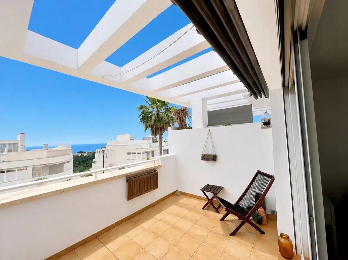 Terrassa de Pis en venda en Benalmádena amb Aire condicionat, Terrassa i Moblat