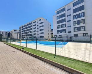 Swimming pool of Flat for sale in Burgos Capital  with Heating, Parquet flooring and Terrace
