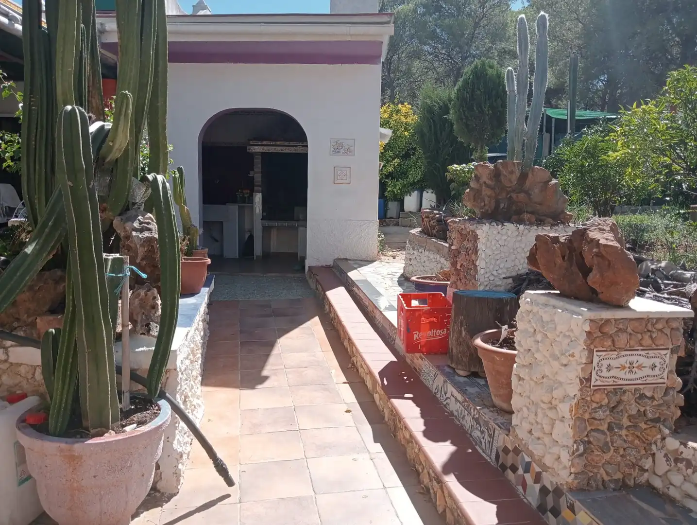 Jardín de Casa o chalet en venta en Albalat dels Tarongers con Jardín privado, Piscina y Amueblado