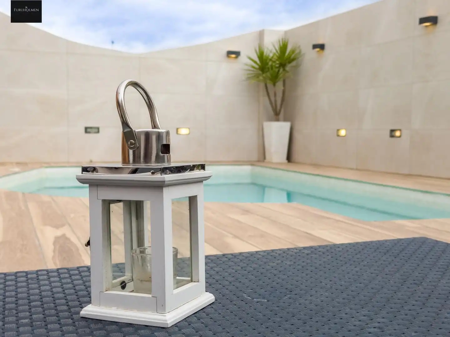 Piscina de Casa adosada en venda en Las Gabias amb Aire condicionat, Calefacció i Jardí privat