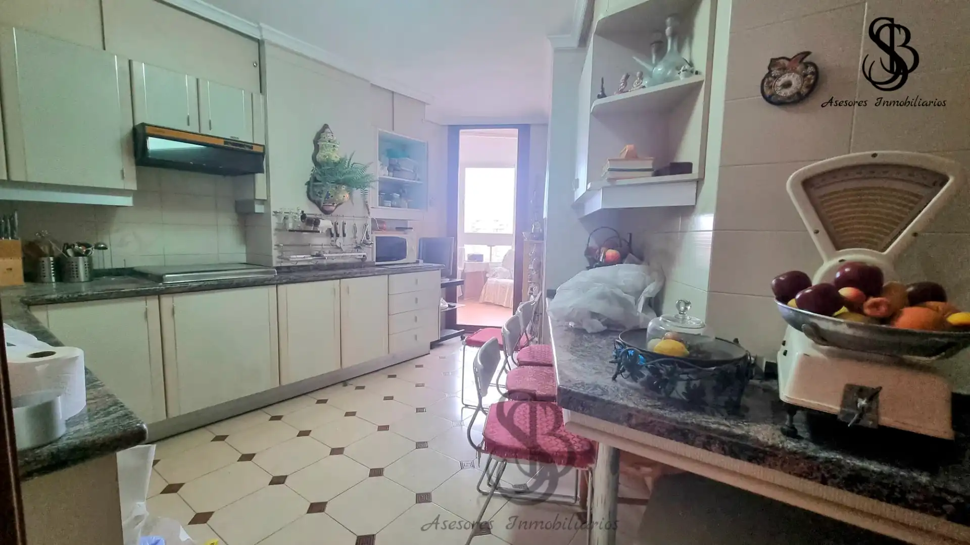 Cocina de Piso en venta en Alicante / Alacant con Aire acondicionado, Calefacción y Parquet