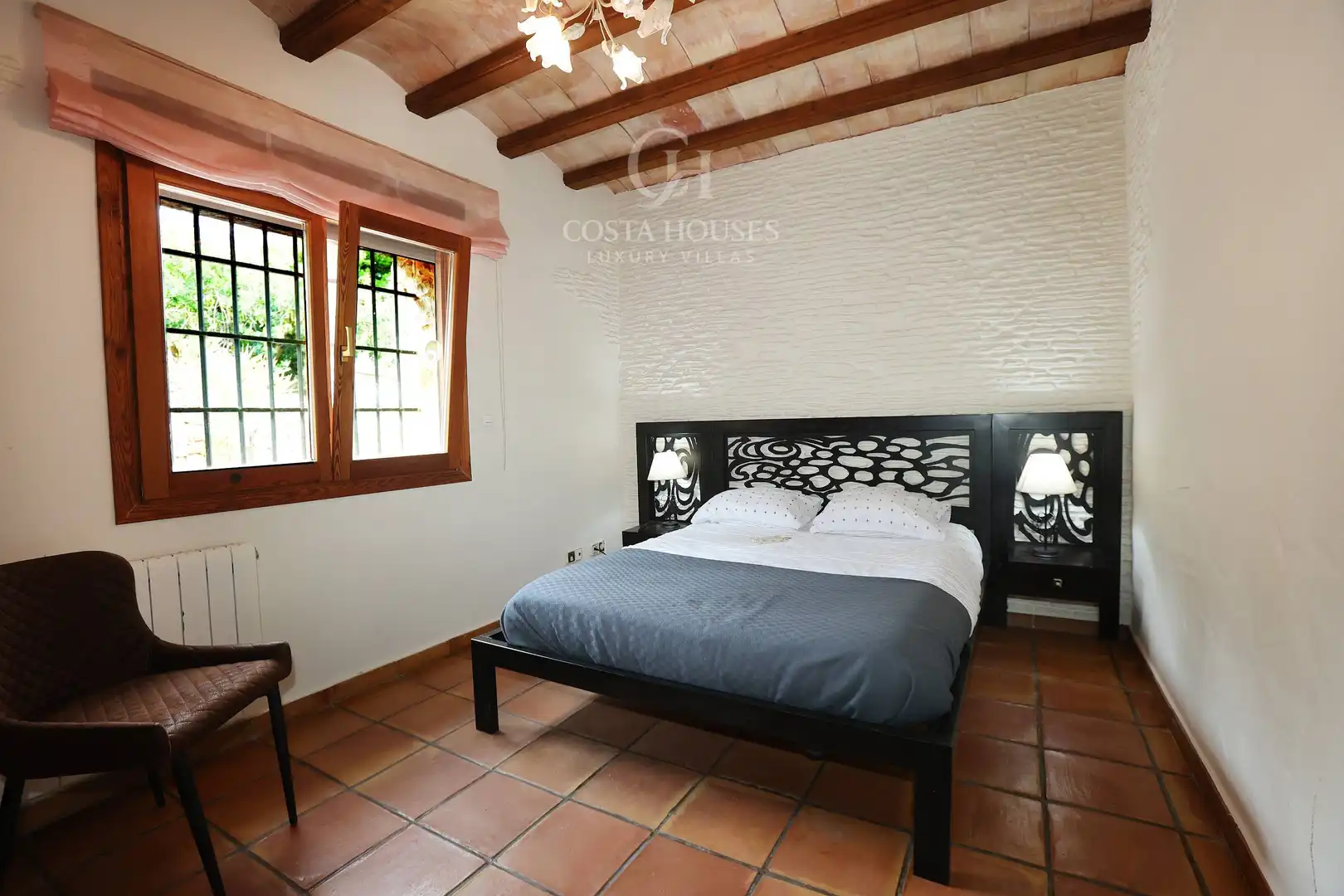 Dormitori de Casa o xalet en venda en Benissa amb Aire condicionat, Jardí privat i Terrassa