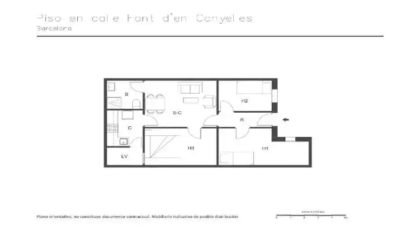 Wohnung zum Verkauf in calle Font de Canyelles, imagen 9