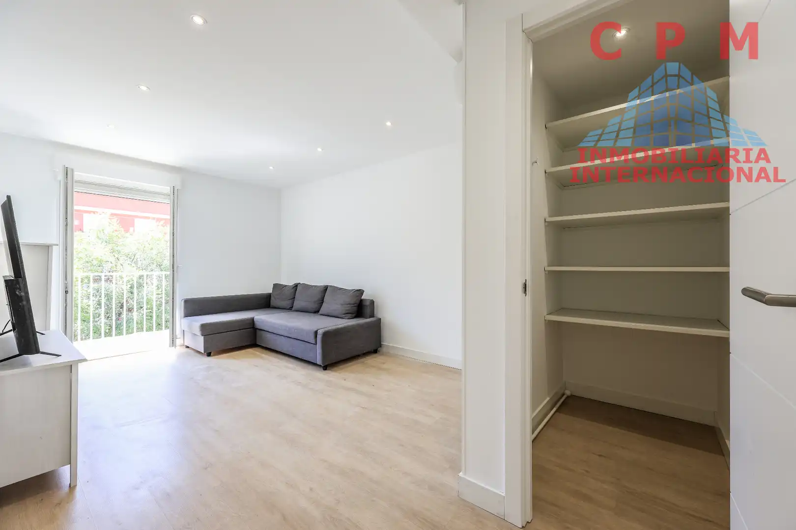 Schlafzimmer von Wohnung zur Miete in Madrid mit Klimaanlage, Heizung und Parkett