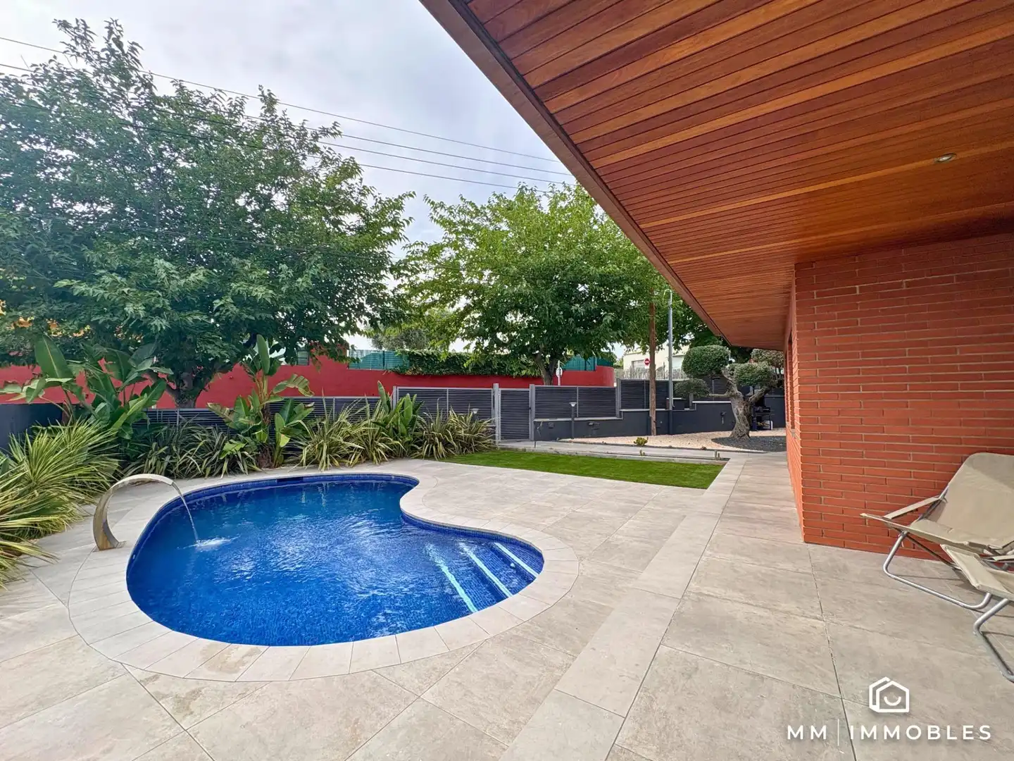Piscina de Casa o xalet en venda en Lliçà d'Amunt amb Aire condicionat, Calefacció i Jardí privat