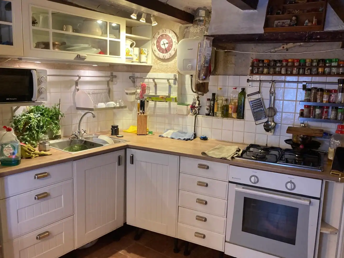 Cocina de Casa o chalet en venta en La Portellada con Balcón