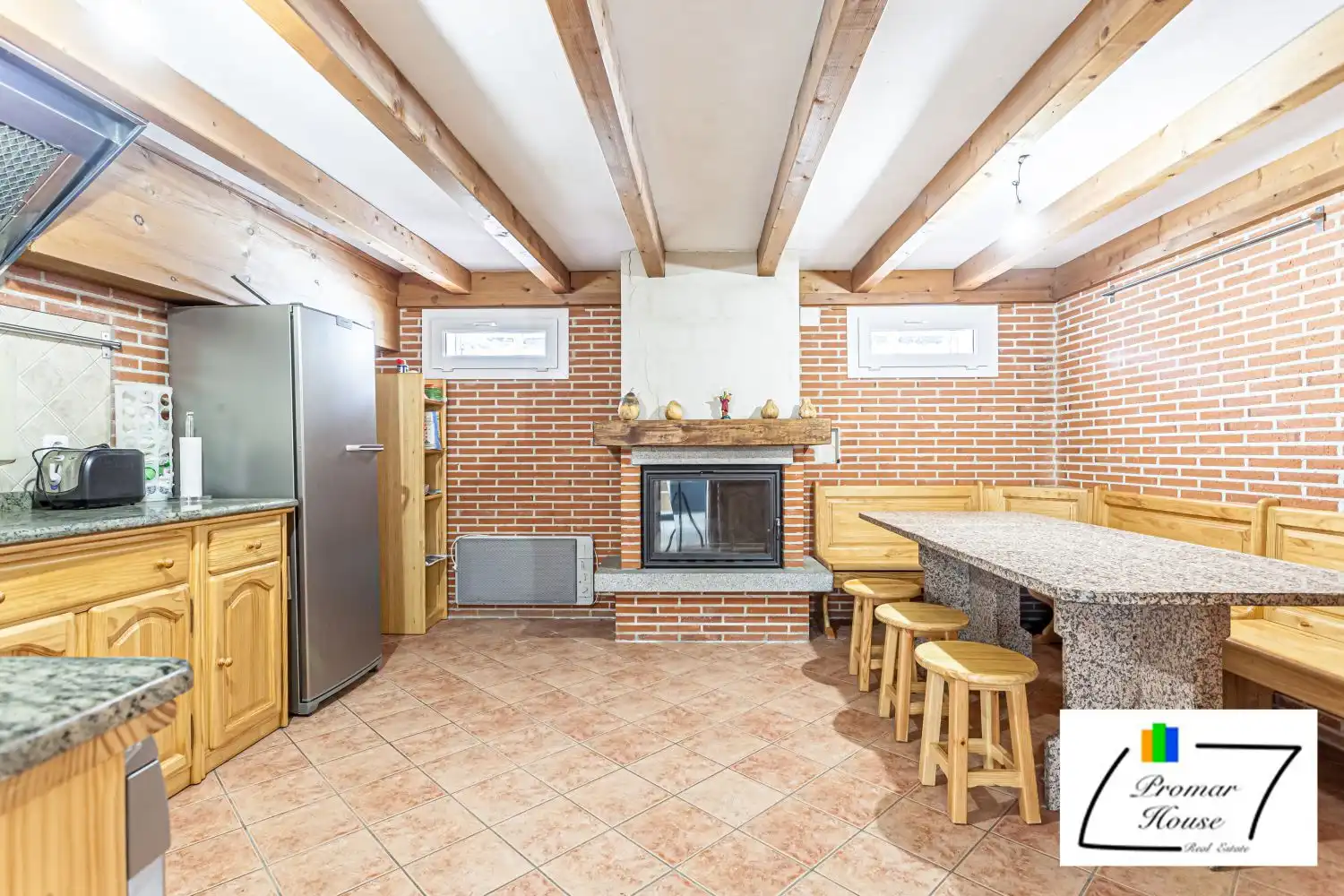 Cocina de Casa o chalet en venta en Ávila con Calefacción, Jardín privado y Terraza