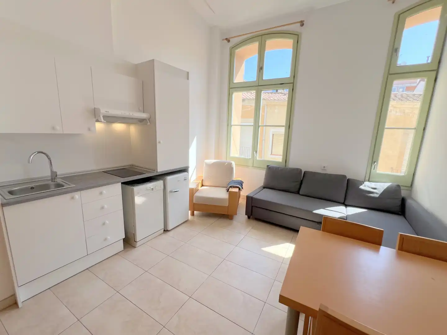 Living room of Lofts for rent in Mataró  with Air Conditioner, Heating and Furnished