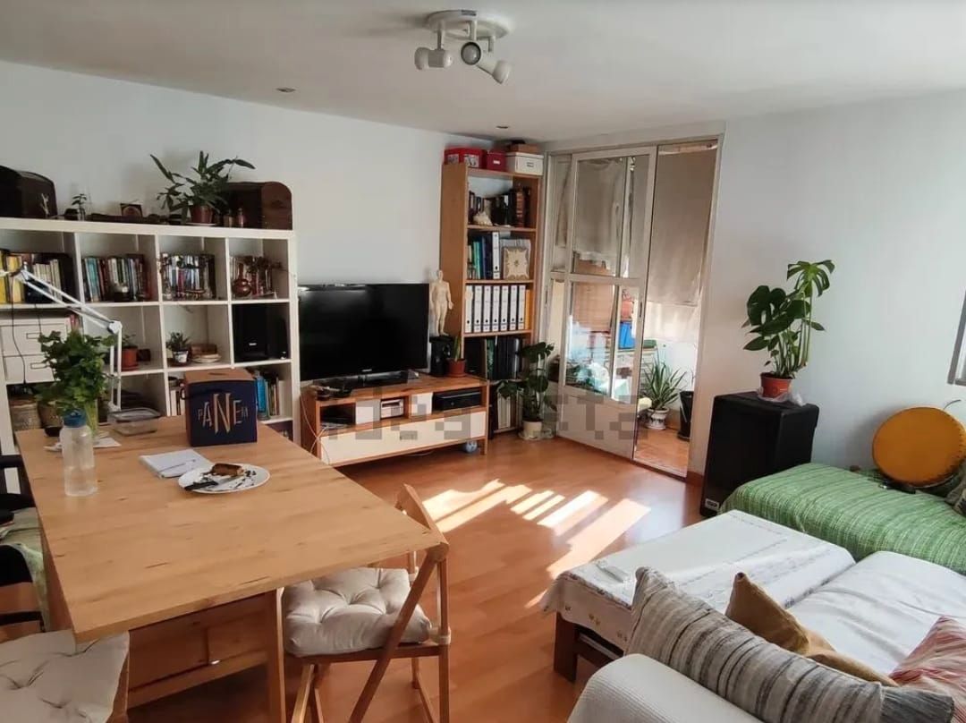 Sala d'estar de Pis en venda en  Madrid Capital amb Terrassa