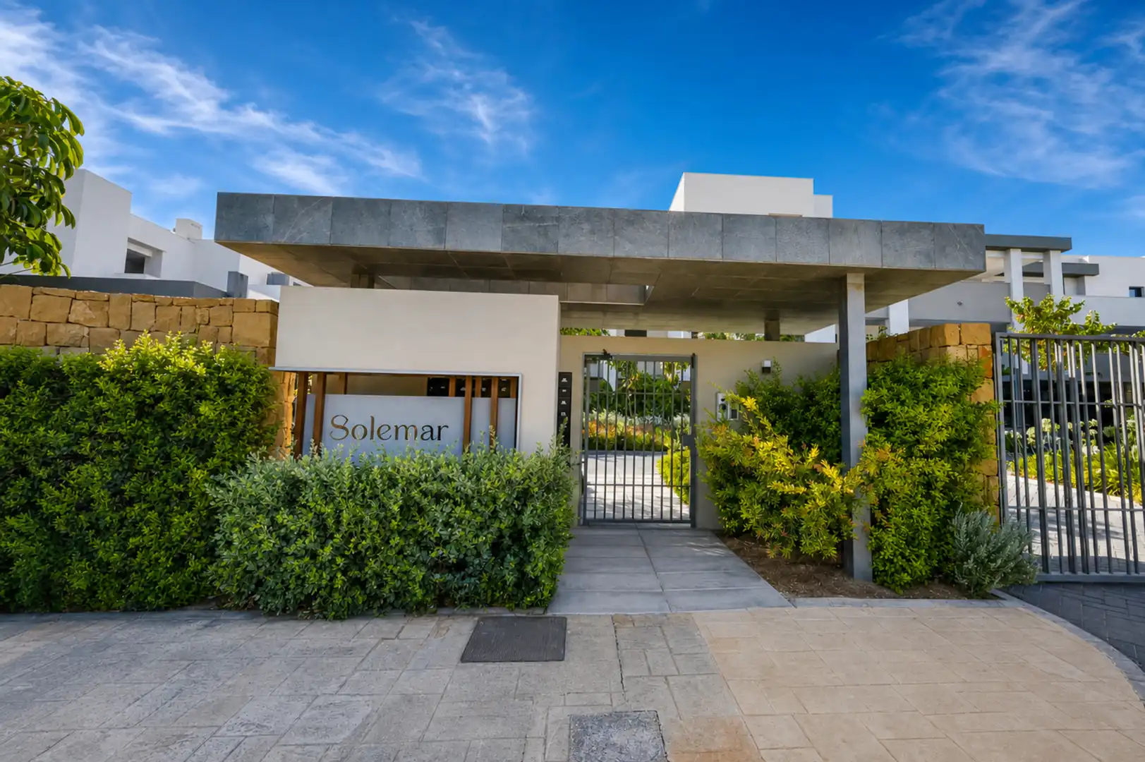 Vista exterior de Planta baja en venta en Casares con Aire acondicionado, Jardín privado y Terraza