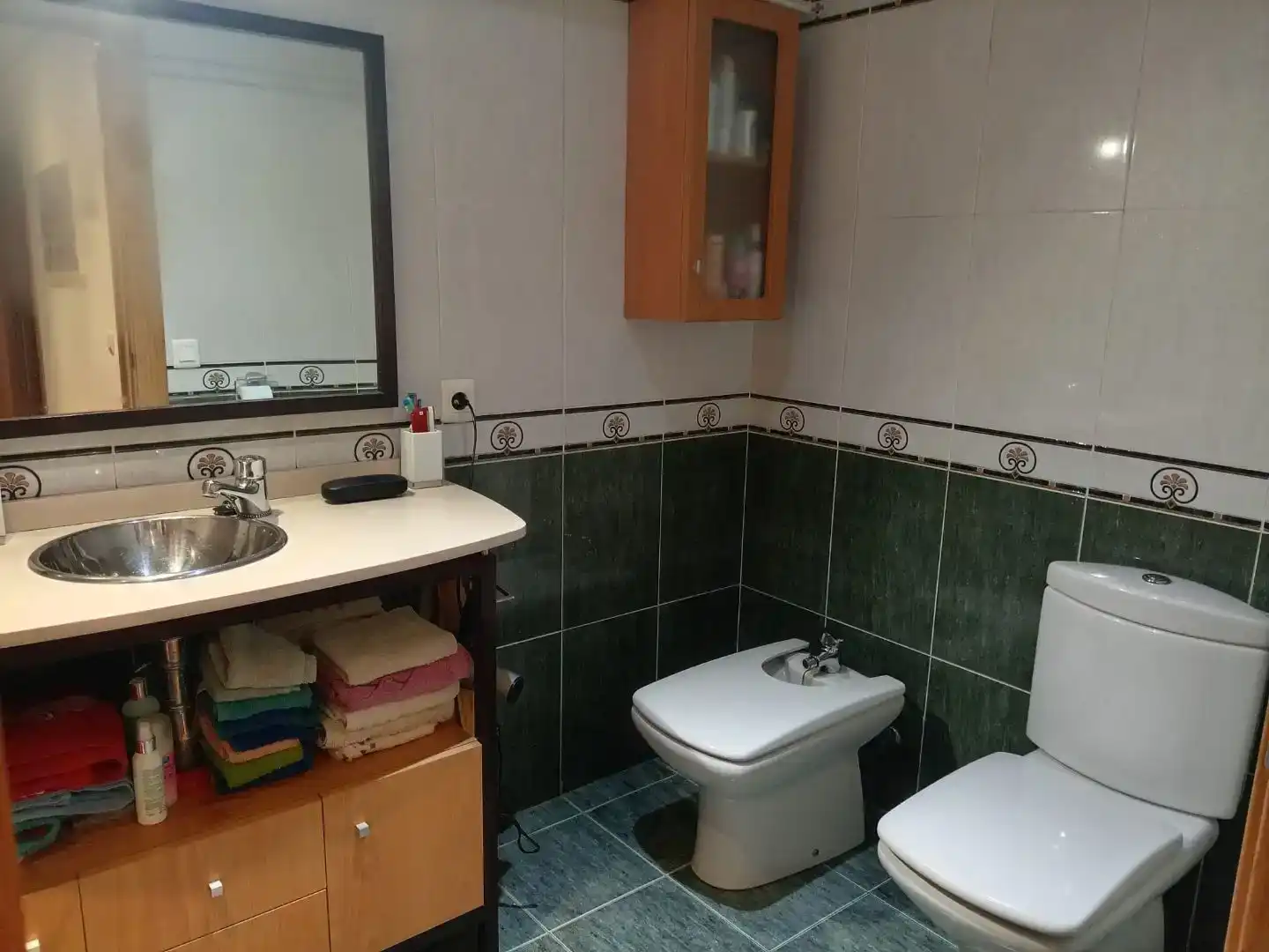 Baño de Casa adosada en venta en Fitero con Aire acondicionado, Jardín privado y Parquet