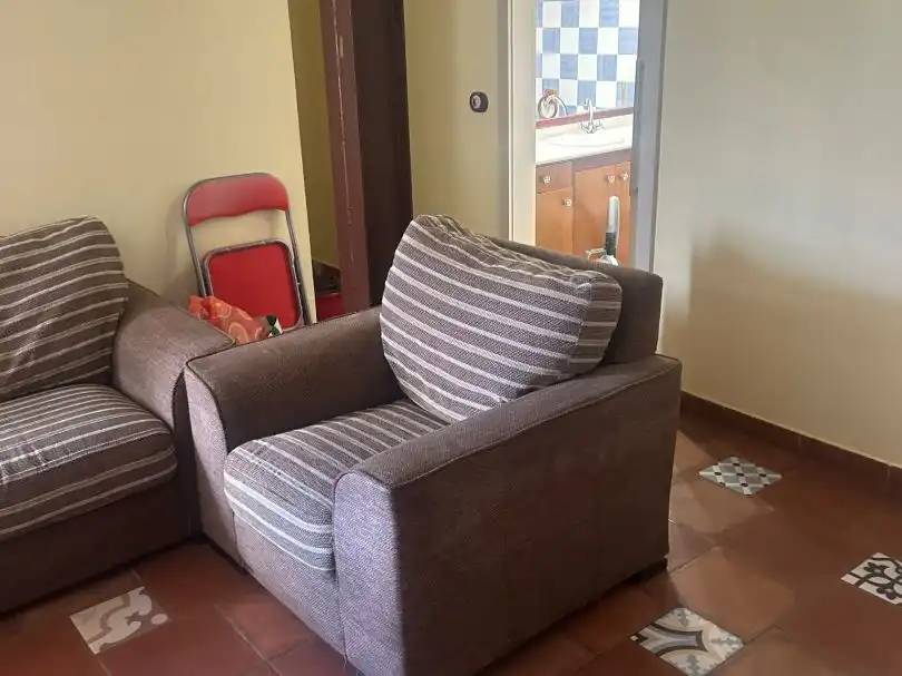 Wohnzimmer von Wohnung zur Miete in Valencia mit Klimaanlage, Heizung und Parkett