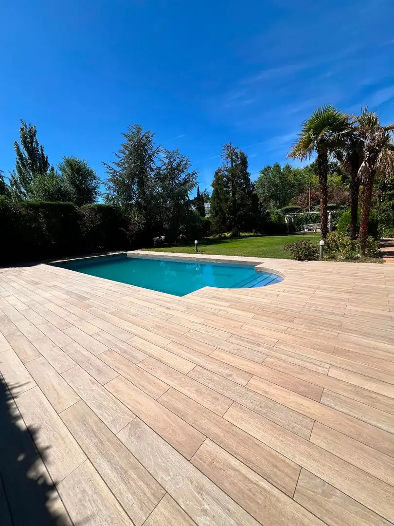 Piscina de Casa o xalet en venda en Villanueva de la Cañada amb Aire condicionat, Calefacció i Terrassa