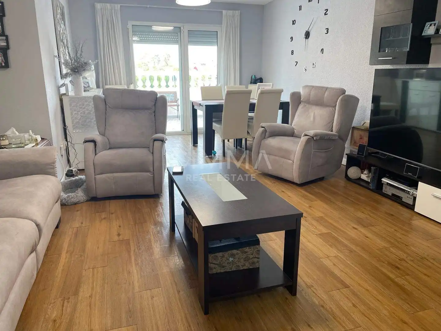 Wohnzimmer von Haus oder Chalet zum Verkauf in La Nucia mit Heizung, Privatgarten und Terrasse
