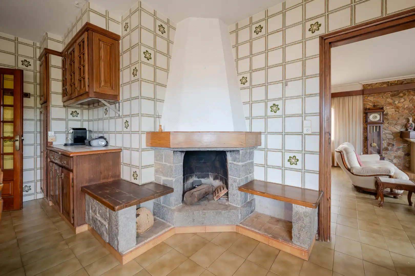 Cocina de Casa o chalet en venta en La Bisbal d'Empordà con Calefacción, Jardín privado y Terraza
