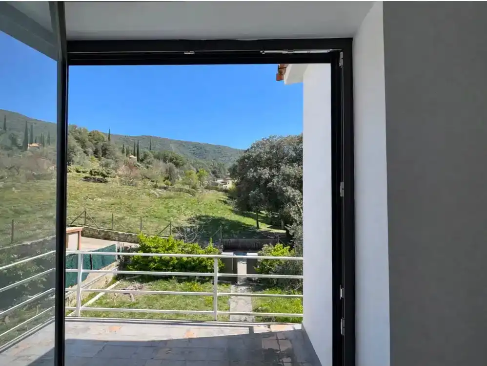 Terrasse von Wohnung zur Miete in Sant Gregori mit Klimaanlage, Privatgarten und Parkett