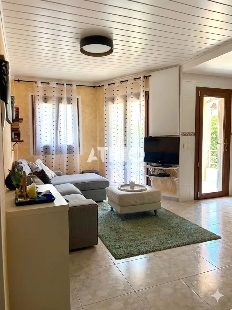 Sala de estar de Piso en venta en Santa Margalida con Aire acondicionado, Jardín privado y Terraza