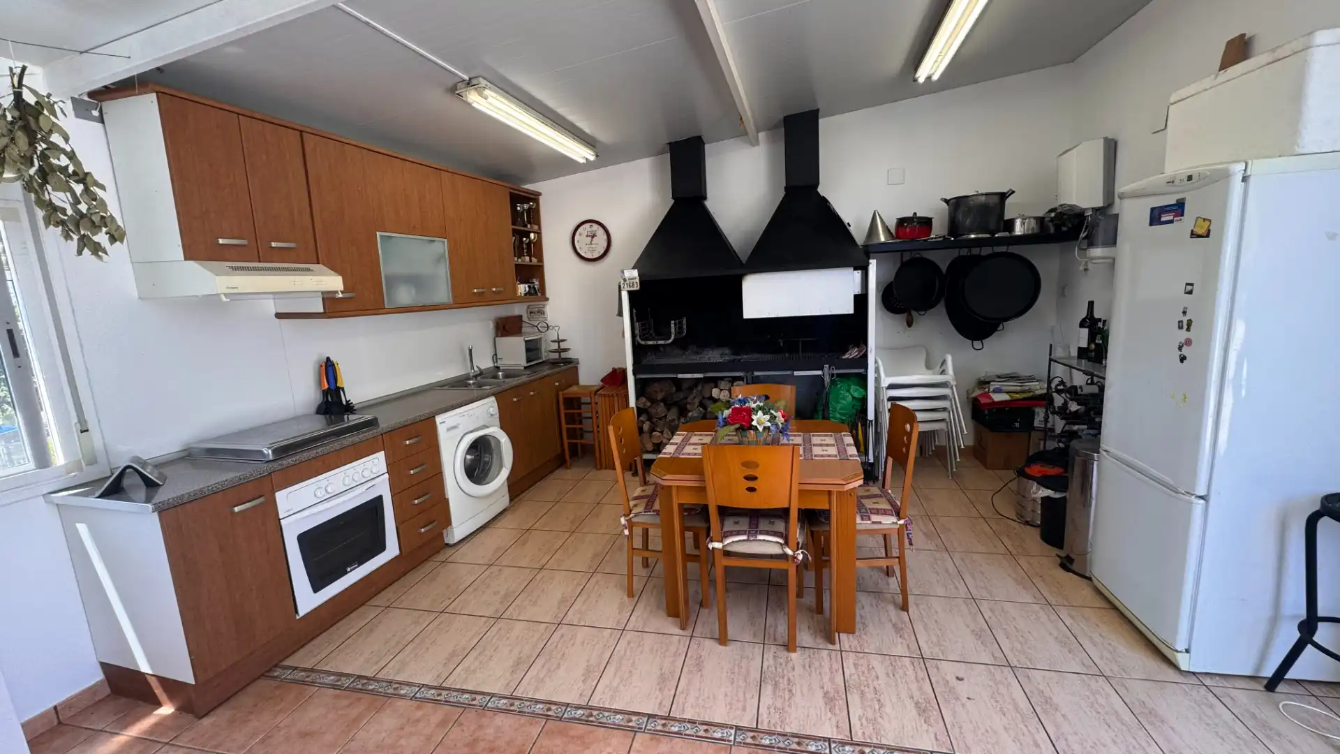 Kitchen of Houses for sale in El Catllar   with Air Conditioner, Private garden and Swimming Pool