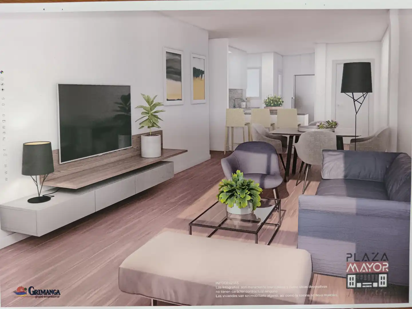 Sala de estar de Piso en venta en La Unión con Balcón