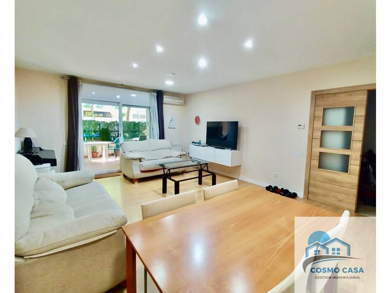 Living room of Flat for sale in  Tarragona Capital  with Air Conditioner, Heating and Private garden