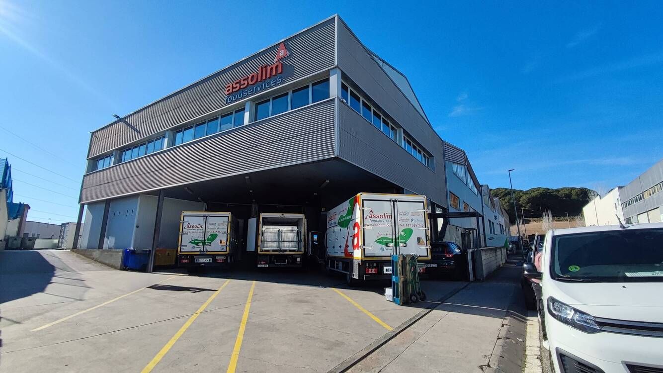 Exterior view of Industrial buildings for sale in Cardedeu