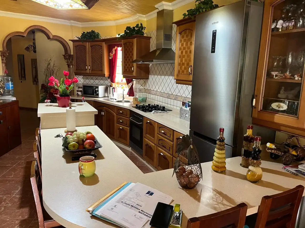 Cocina de Casa o chalet en venta en Los Realejos con Terraza, Amueblado y Balcón