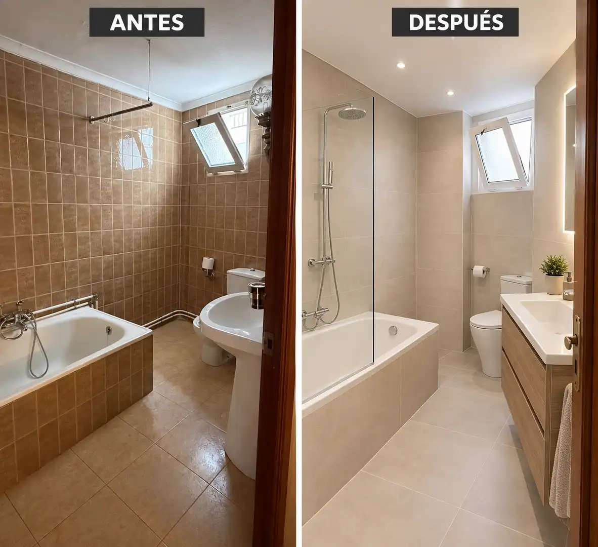 Bathroom of Flat for sale in Plasencia  with Air Conditioner and Balcony
