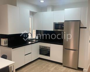 Kitchen of Flat to rent in Salamanca Capital  with Heating, Storage room and Furnished