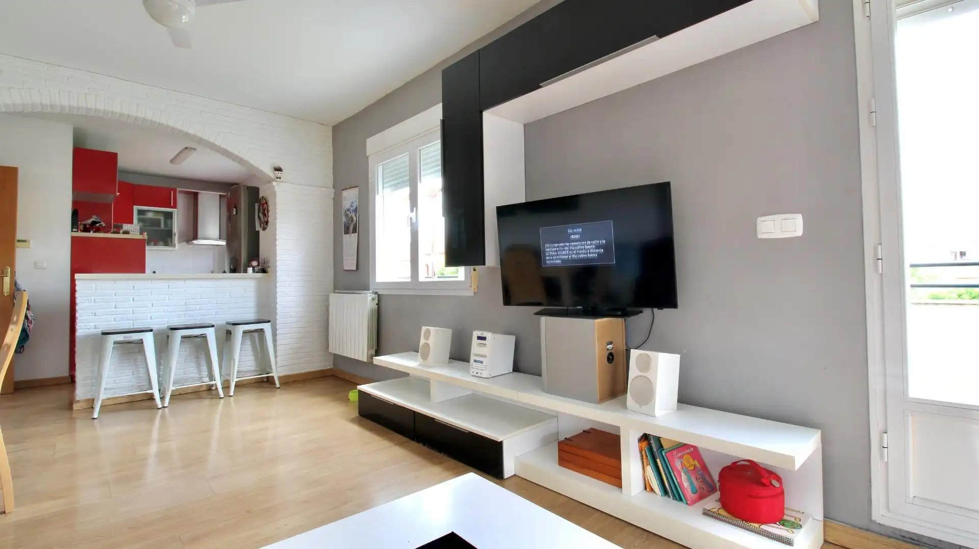 Sala de estar de Ático en venta en Churriana de la Vega con Aire acondicionado, Calefacción y Terraza