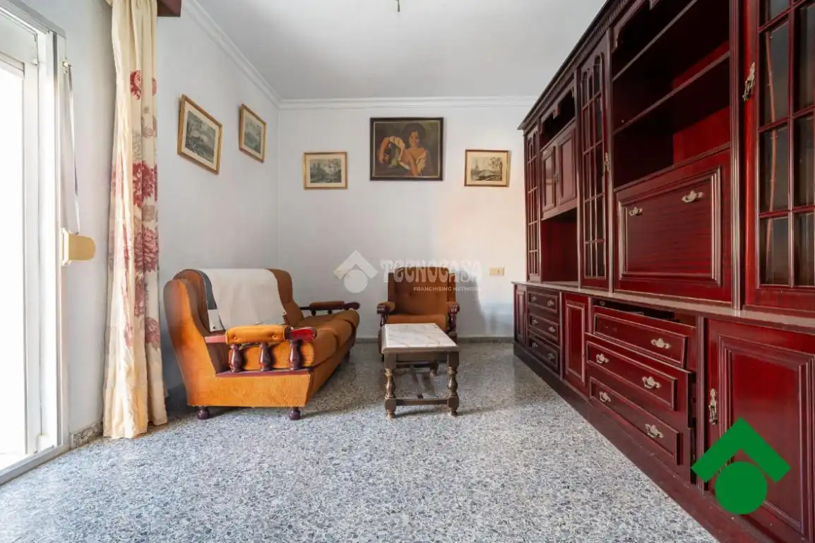 Sala de estar de Casa adosada en venta en Cártama con Aire acondicionado