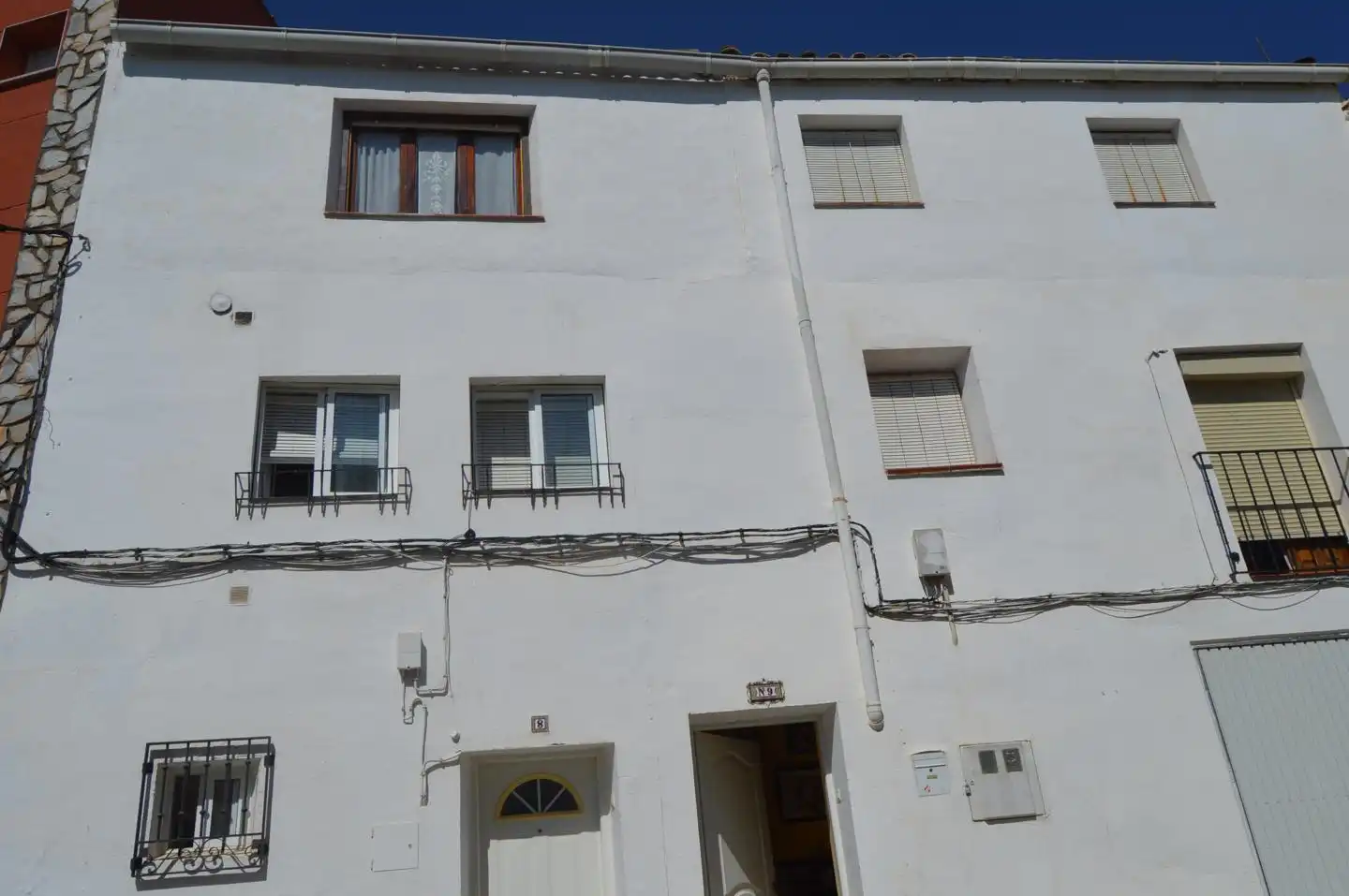 Exterior view of Houses for sale in Huete  with Furnished