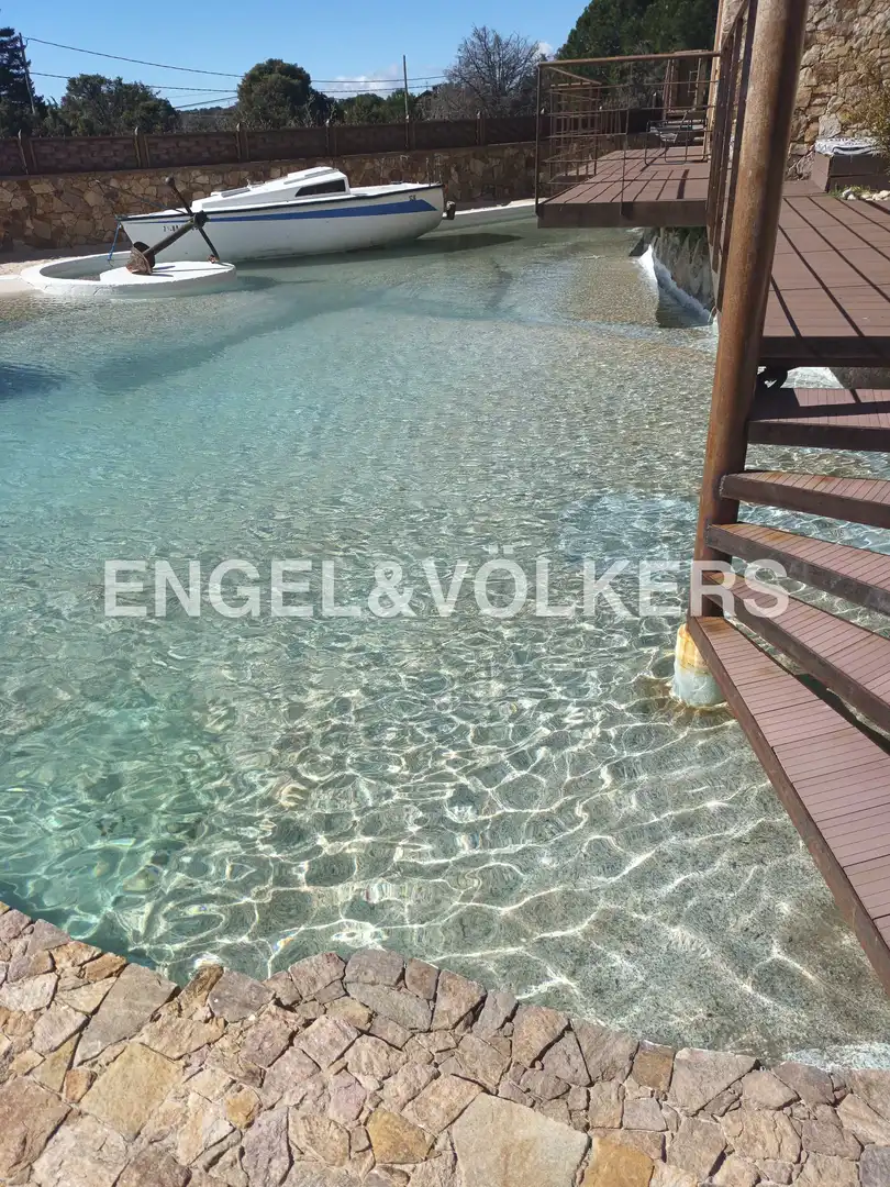 Piscina de Casa o chalet en venta en El Berrueco con Calefacción, Jardín privado y Terraza