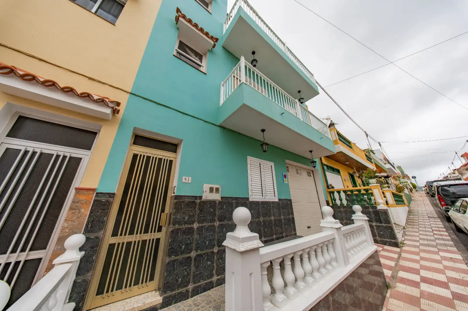 Vista exterior de Casa adosada en venta en Los Realejos con Trastero