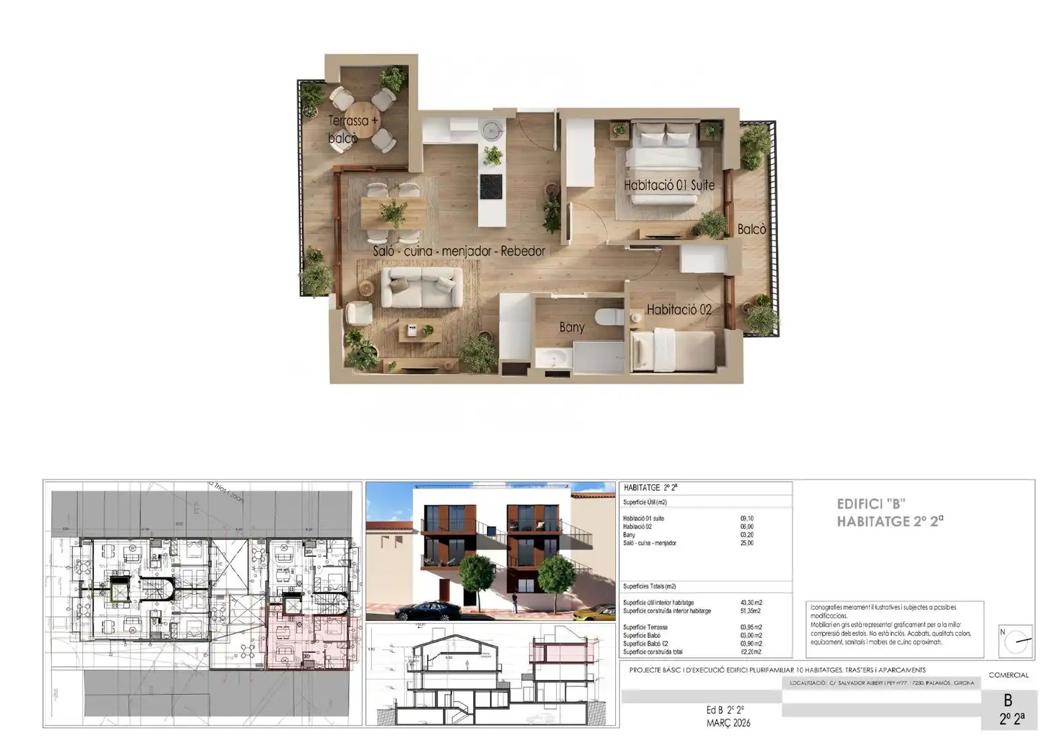 Apartament en venda en Palamós amb Terrassa, Traster i Balcó