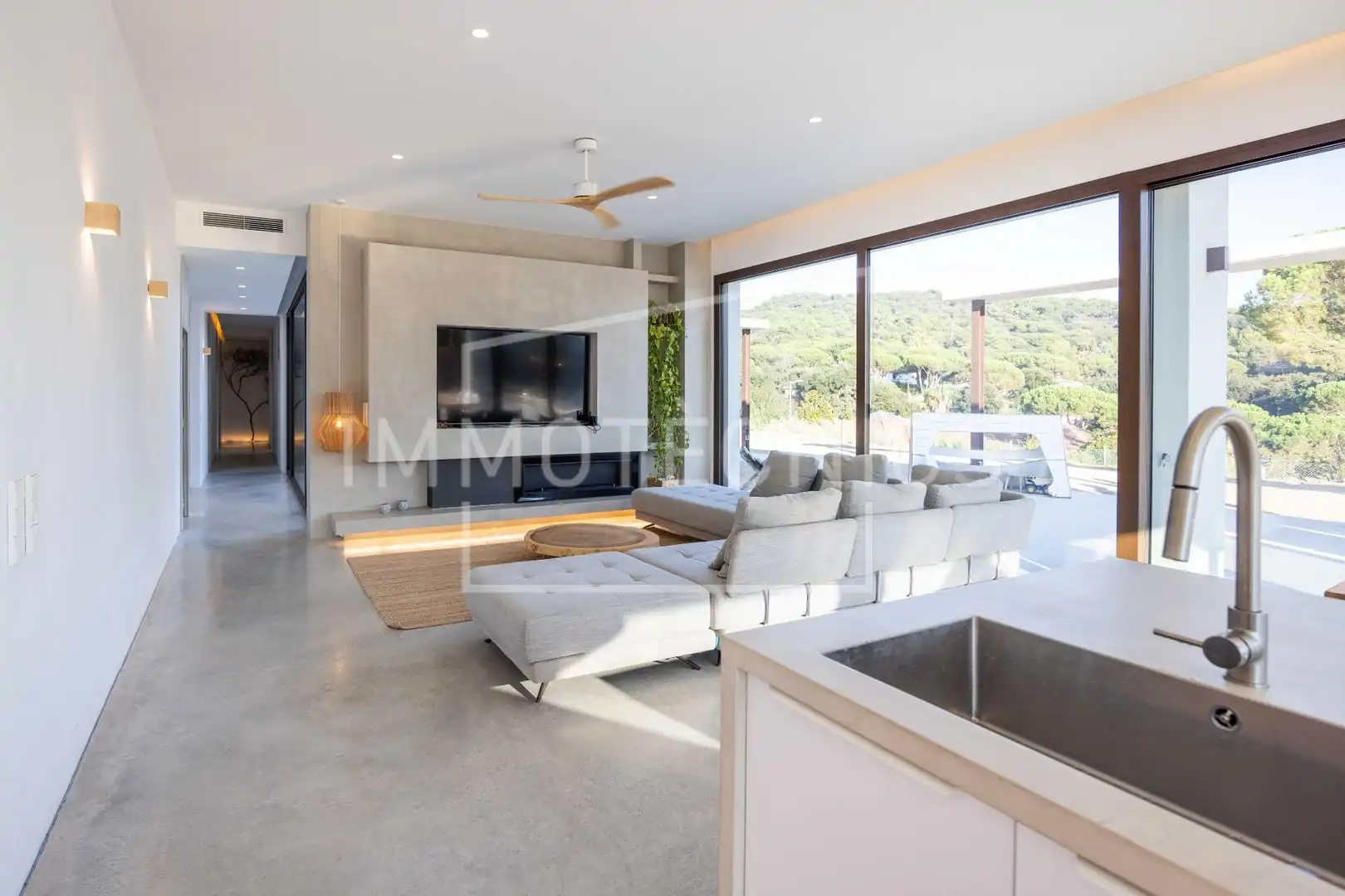Sala de estar de Casa o chalet en venta en Vilanova del Vallès con Aire acondicionado, Calefacción y Terraza