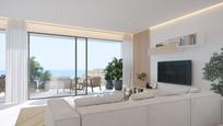 Sala d'estar de Casa adosada en venda en Fuengirola amb Aire condicionat, Jardí privat i Terrassa