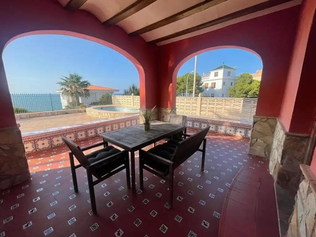 Terrassa de Casa o xalet en venda en Cullera amb Aire condicionat, Jardí privat i Terrassa