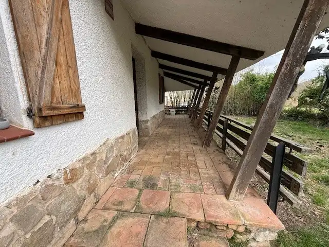 Terrassa de Finca rústica en venda en Santa Maria de Palautordera amb Jardí privat i Piscina