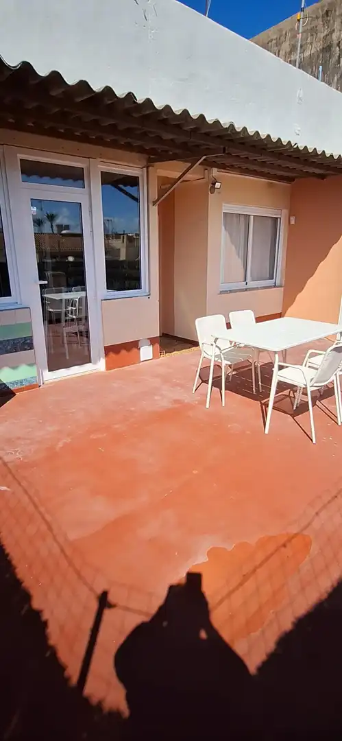 Terraza de Apartamento de alquiler en Alberic con Amueblado, Horno y Lavadora