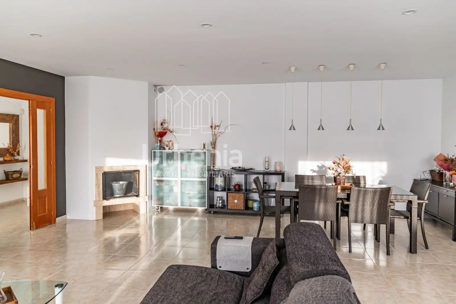 Wohnzimmer von Haus oder Chalet zum Verkauf in Argentona mit Privatgarten, Abstellraum und Schwimmbad