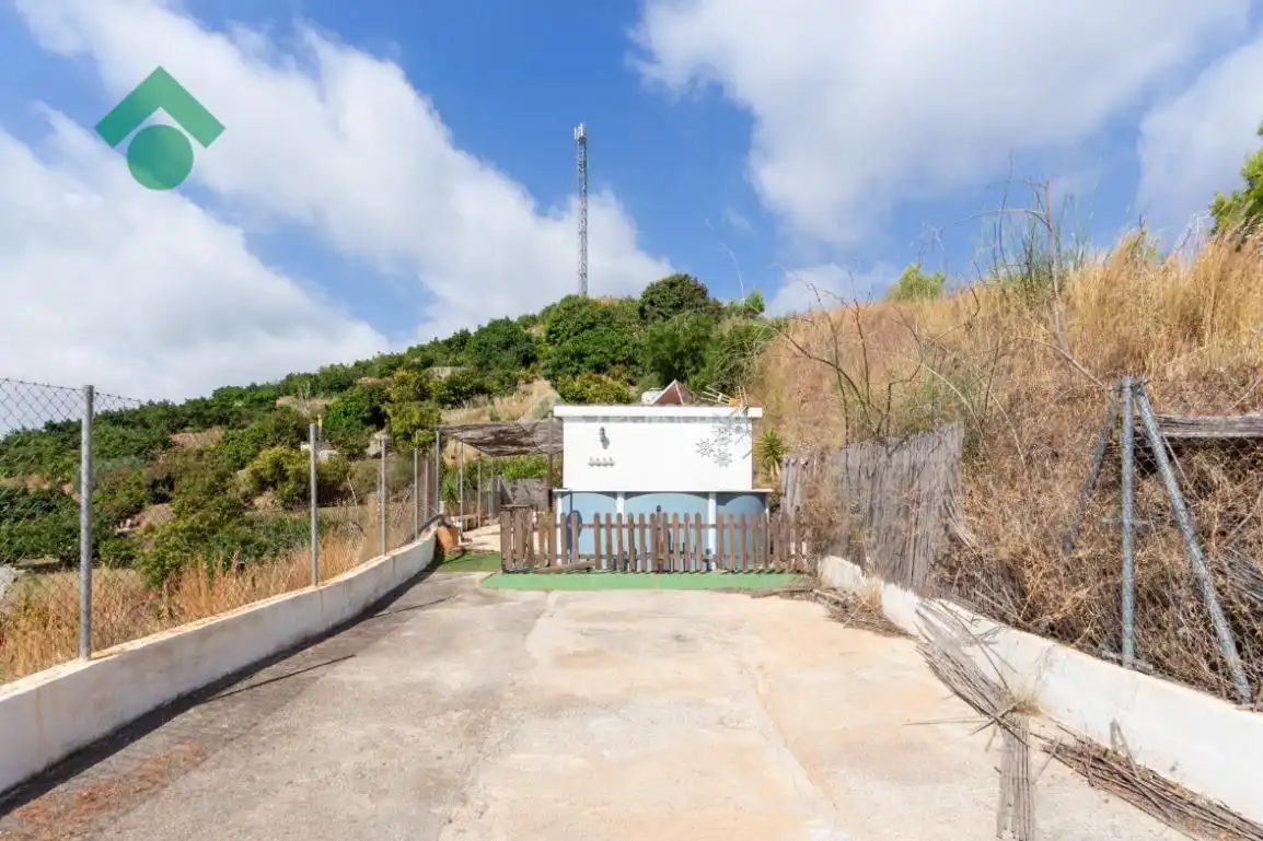 Vista exterior de Finca rústica en venta en Almuñécar con Piscina