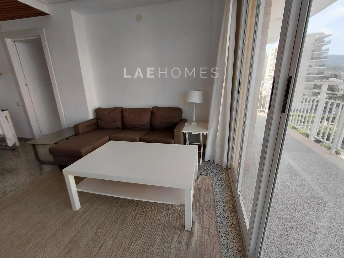 Living room of Apartments for rent in Benicasim / Benicàssim  with Terrace, Furnished and Community pool