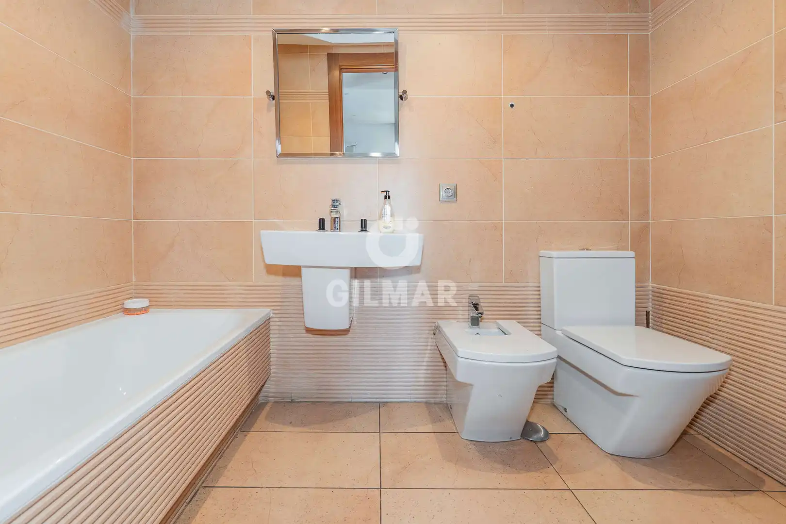 Baño de Casa o chalet en venta en Madrid con Calefacción, Jardín privado y Piscina