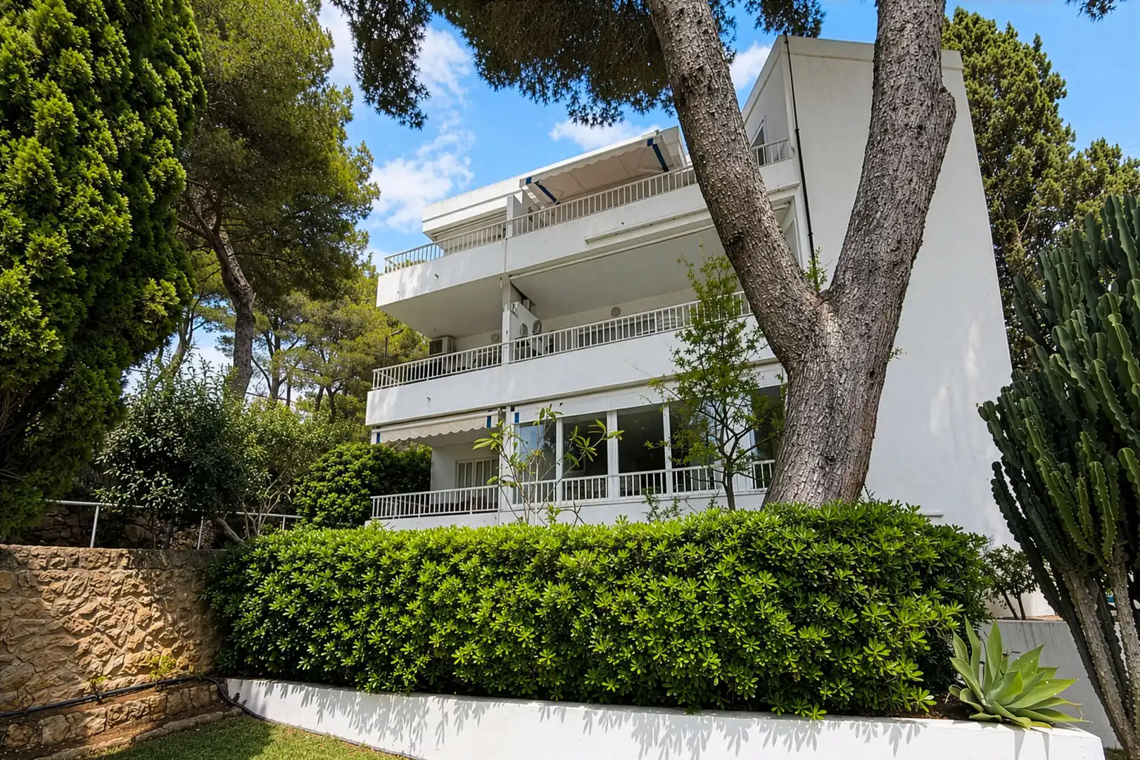 Exterior view of Flat for rent in Calvià  with Air Conditioner, Heating and Furnished