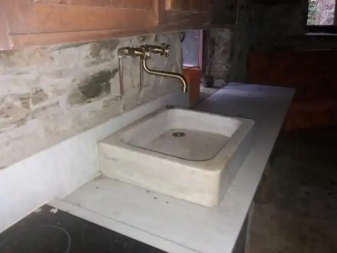 Cuina de Casa o xalet en venda en Cudillero amb Moblat